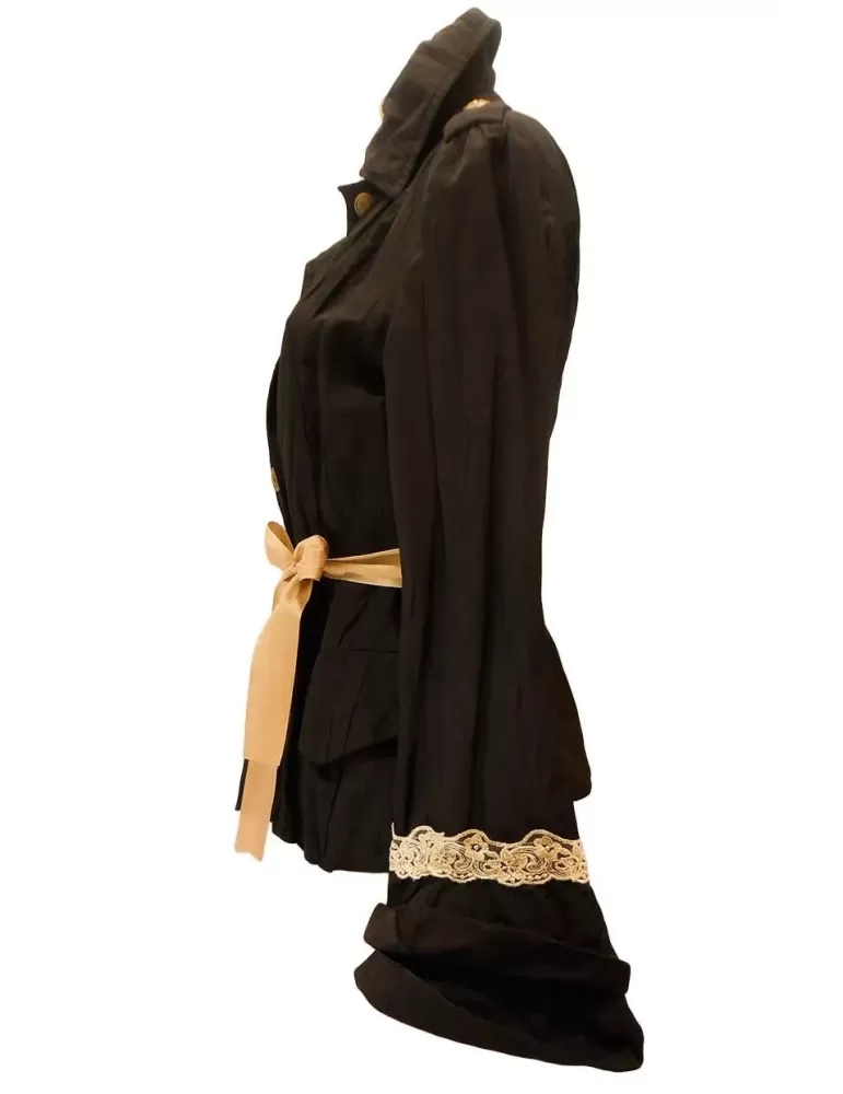 Giacca elegante nera e beige